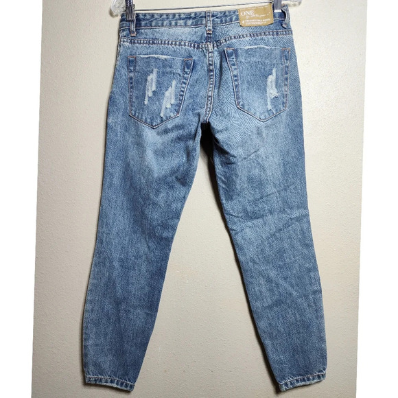 One by One Teaspoon Trashed Freebirds Jeans Size 25 - Picture 3 of 7